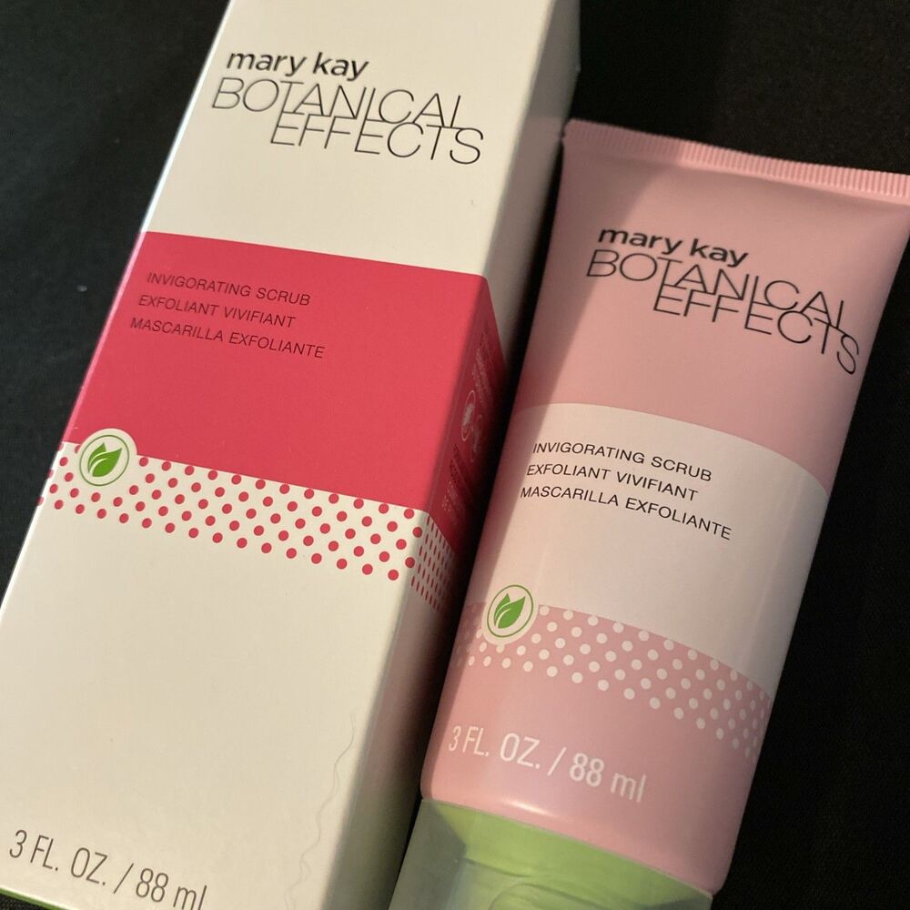 Mary Kay Botanical Effects Invigorating Scrub Full Size 3 fl oz